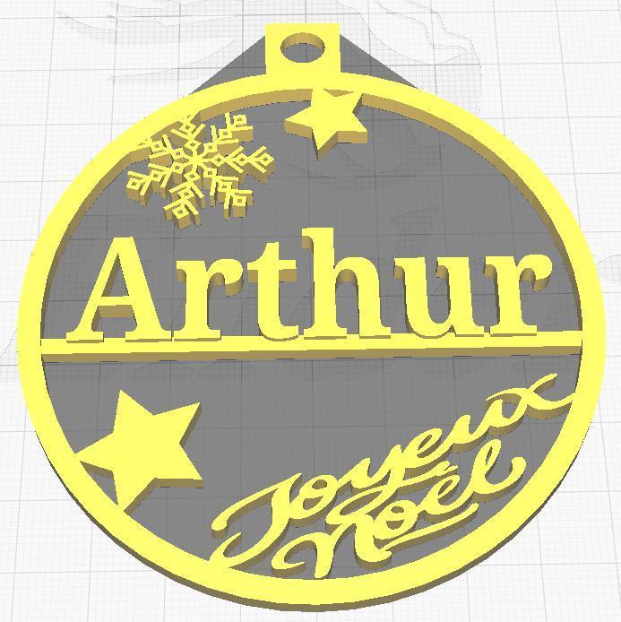 arthur christmas ornament