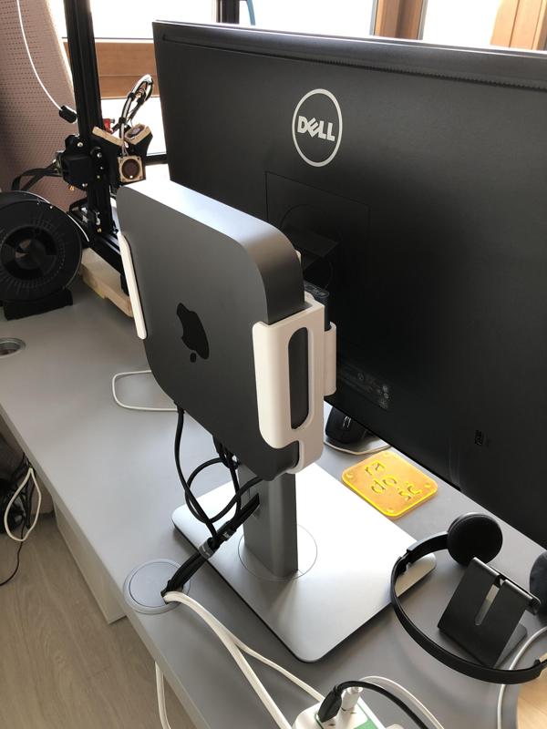 Mac mini holder for Dell U2515