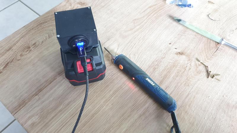 Parkside x20v akku usb Adapter