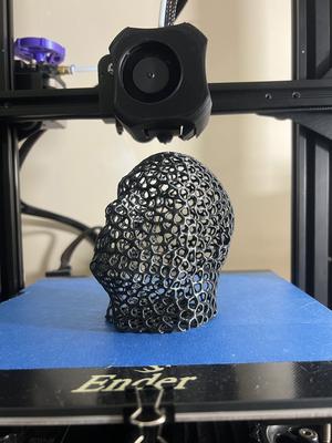 The Vorock - Voronoi The Rock Head