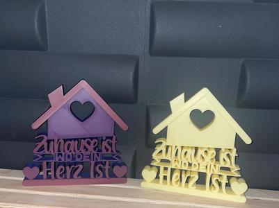 Home is where the heart is - Decor Stand