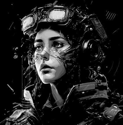 HueForge - Woman of the Future