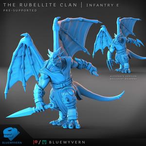 The Rubellite Clan - Infantry E (Modular)