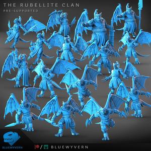 The Rubellite Clan - Complete Set (Modular)
