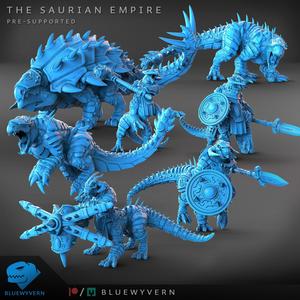 The Saurian Empire - Complete Set A