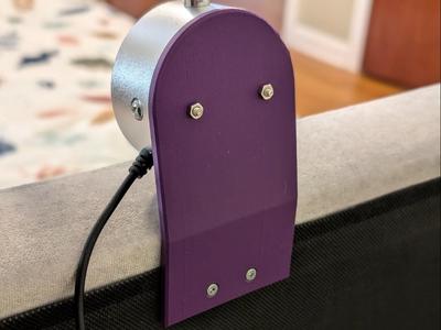 Bed light support