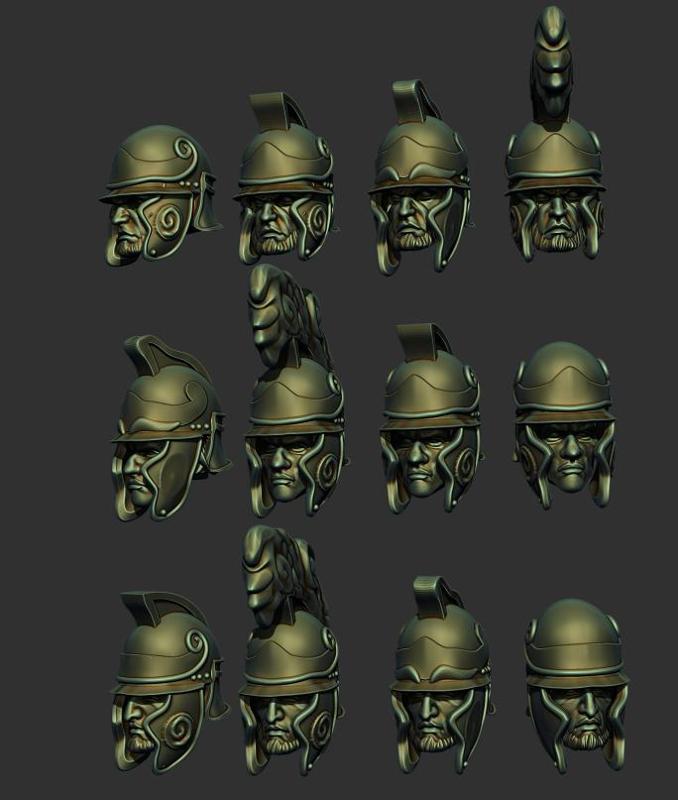 Thracian helmet mercenaries