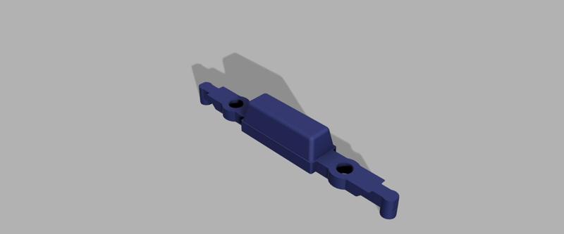 Button for folding bag handle