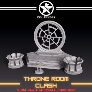 THRONE ROOM CLASH