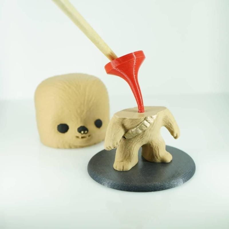 Chewbacca BobbleHead TPU spring