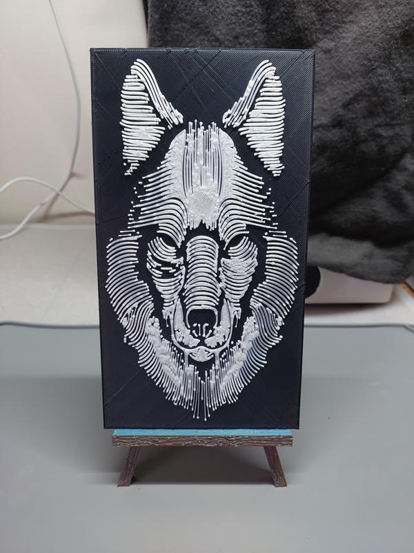 Wolf portrait 1