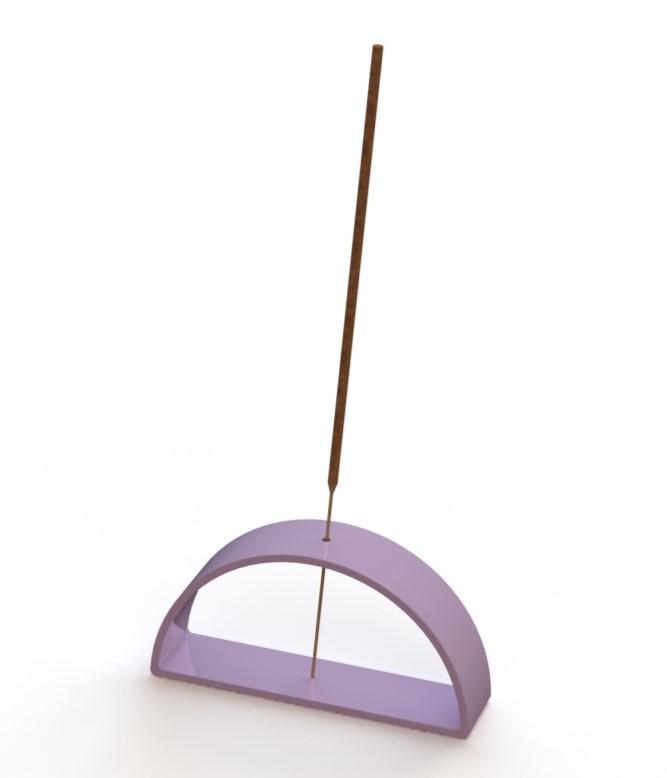 Incense Holder - Half Moon