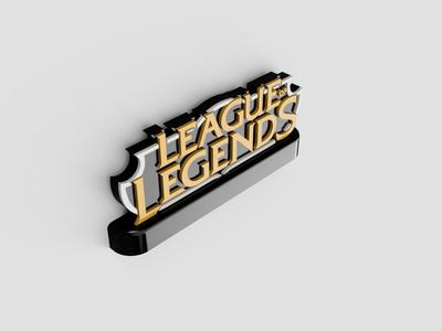 League of Legends STAND LOGO