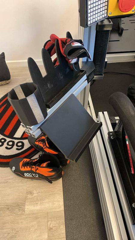 Porta Tastiera Sim Racing Keyboard Holder Profile 45mm