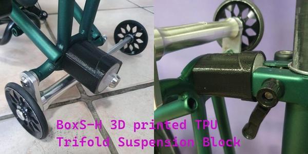 Brompton & Trifold Bicycle Suspension Block