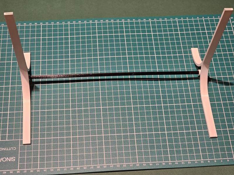 Mini photo booth rod for A3 sheet