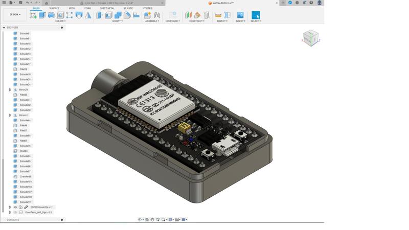 ESP32-WROOM-Wifi case