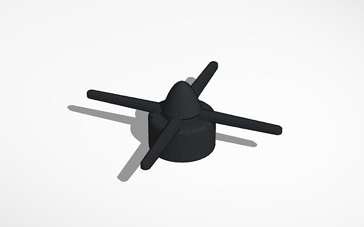 Ender 3 P-51 Mustang Propeller LCD Knob
