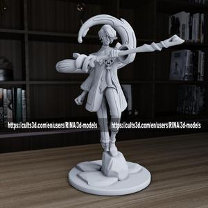 hwei 3D print model from League of Legends