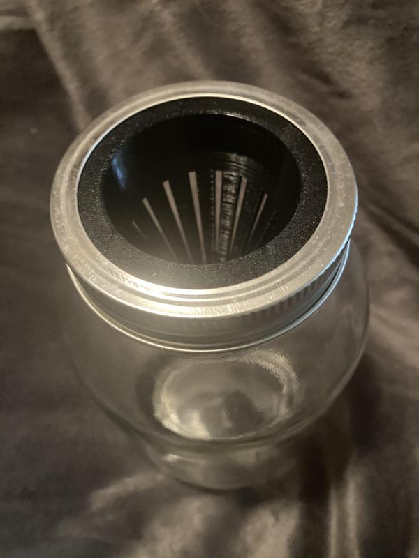 Seed Basket for Small Mouth Canning Jar