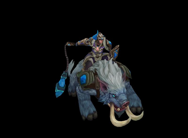 Sejuani League of Legends 3D print model