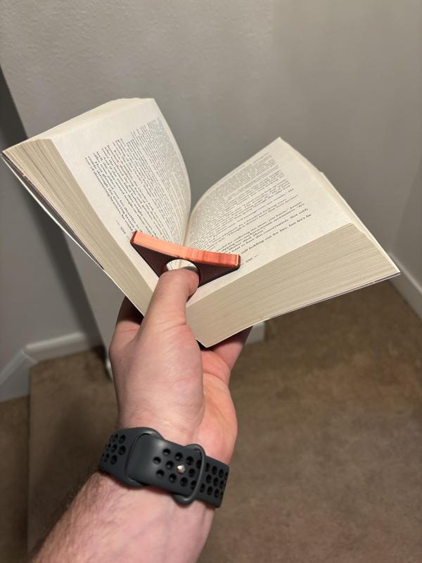 One-Handed Book Holder