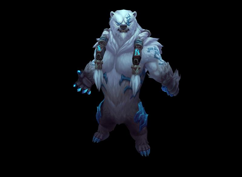 Volibear League of Legends 3D print model