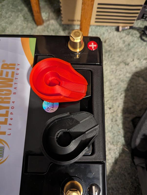 M8 Hex Bolt with Post Battery Terminal Covers