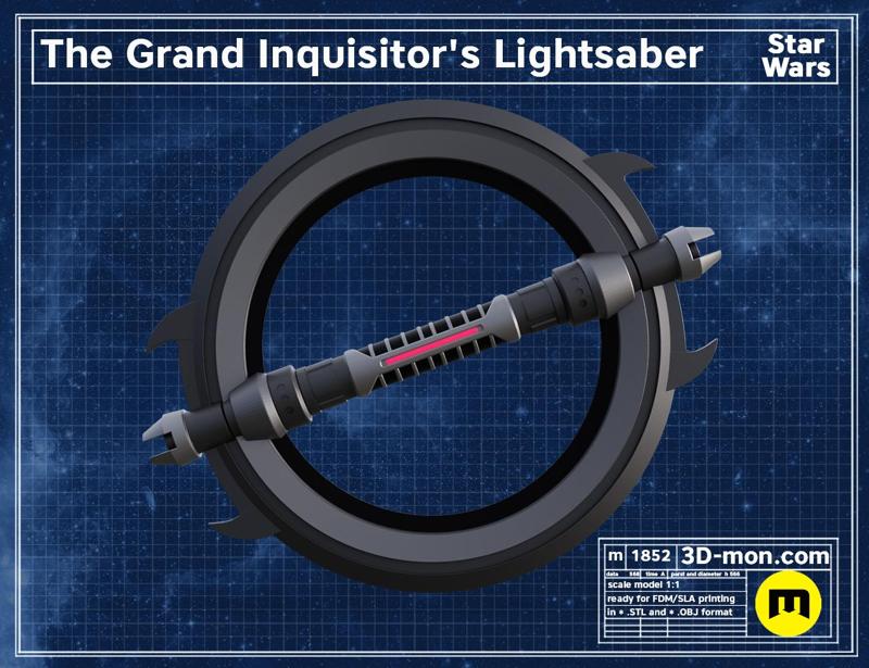 Grand inquisitor Lightsaber - Clone Wars
