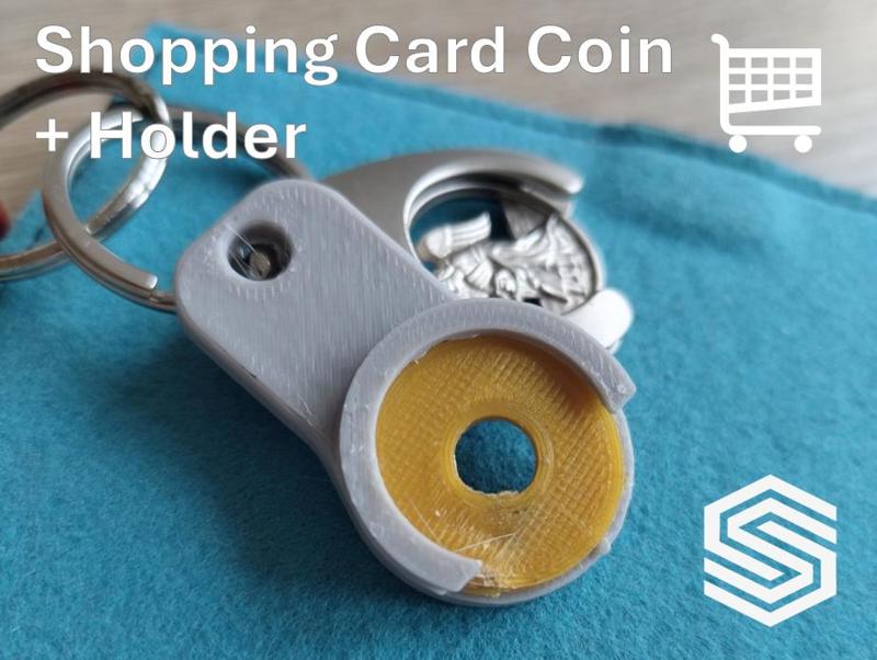 Shopping Card Chip + Holder