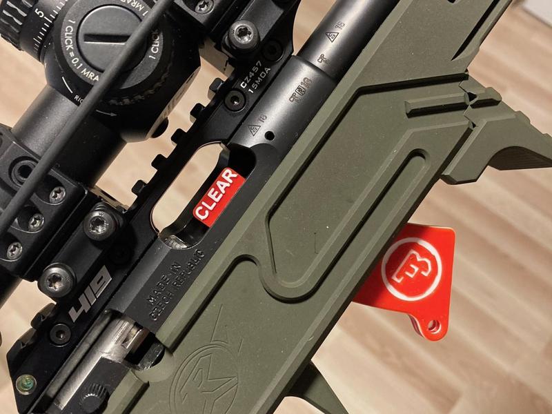 CZ 455 457 MAGAZINE FLAG