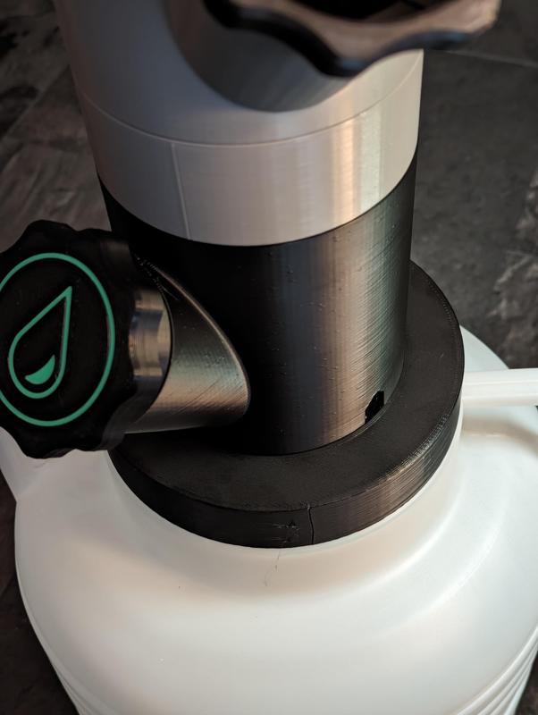 Base for Wide mouth barrel / Deckel mit Basis für Weithalsfass (Sauerkrautfass) 20 L Hydroponic Tower