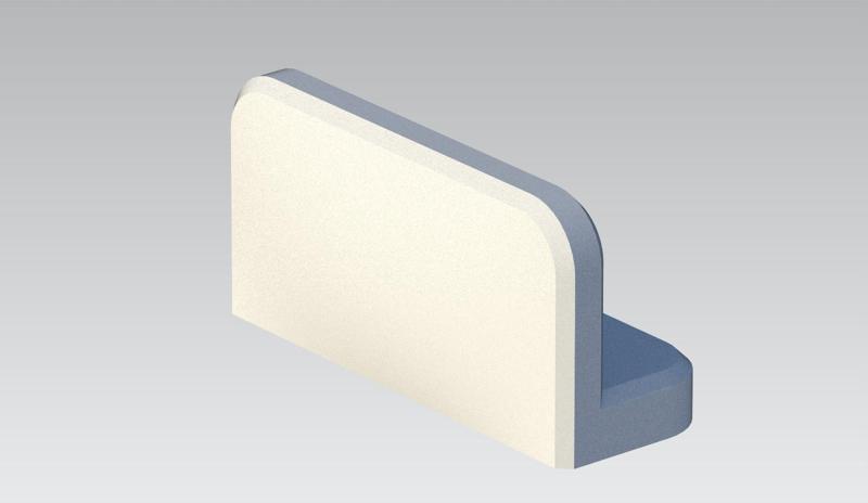 Cabinet door replacement handle