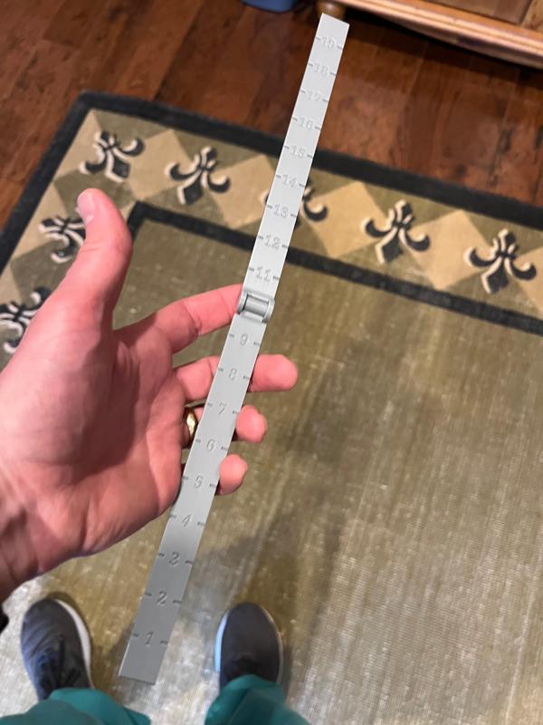 Folding Gaming Ruler