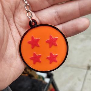 dragon sphere 4 star dragon ball z key chain