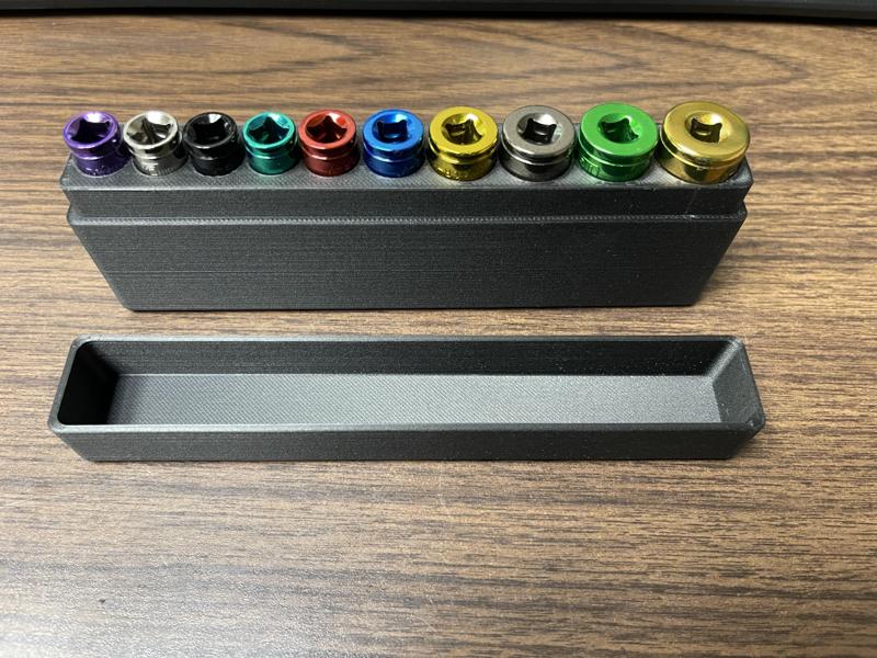 1/4" drive socket carrying case