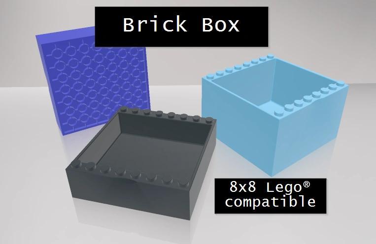 LEGO compatible Box 8x8