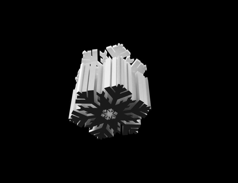 Snowflake ambient lamp