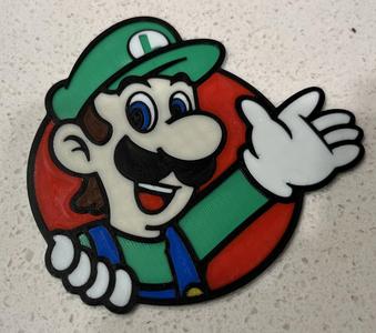 Luigi 2D Wall Art