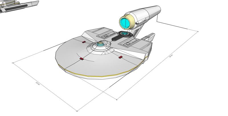 Star Trek TMP-Era Destroyer