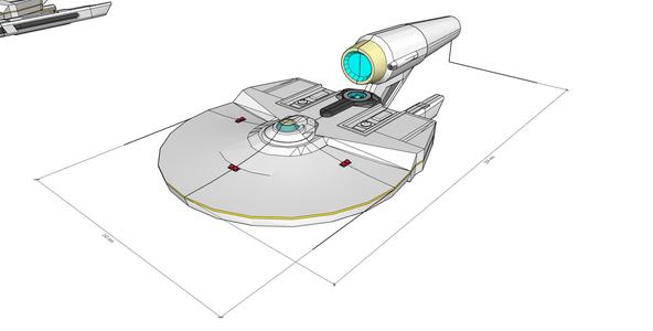 Star Trek TMP-Era Destroyer