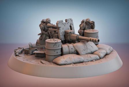 Sanctus Manipulus. Heavy Weapon Team 4