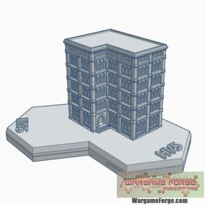 Gothic Building 96 Hex Map Scale HMSG096