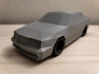 Low Poly Volvo 850 R Sedan