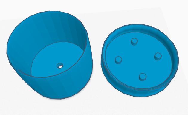 Round Succulent Cactus Planter Pot with Drainage Tray