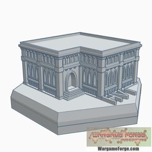 Gothic Building 68 Hex Map Scale HMSG068