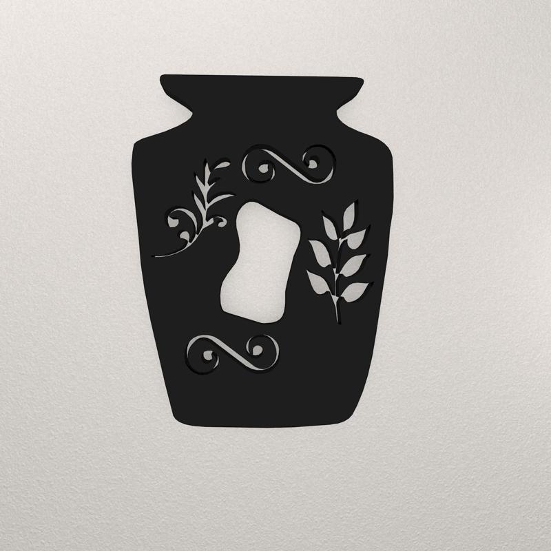 Vase Wall Decoration WANISHI49