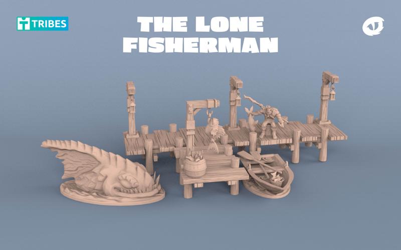 The Lone Fisherman Set