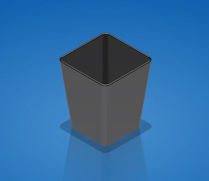 Simple Plant Pot and Mesh