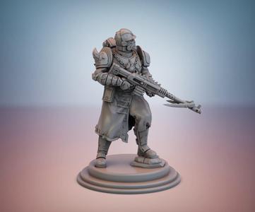 Cult Guard. Heavy Assault Rifle specialist.